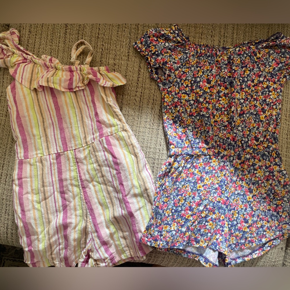 Girls old navy rompers